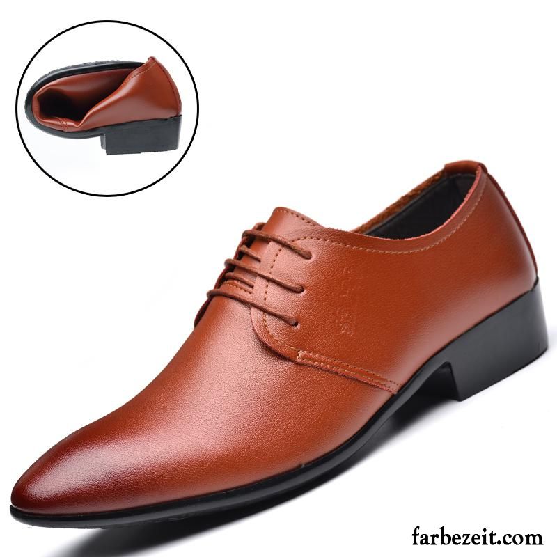 Billige Schuhe Herren Trend Lederschue Spitze Baumwolle Schuhe Winter Casual Geschäft Billig