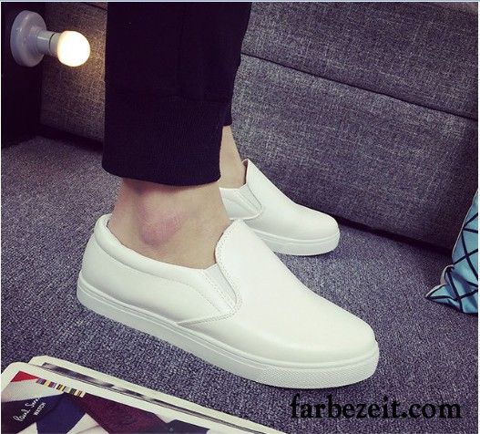 Braune Halbschuhe Herren Casual Sommer Herbst Faul Halbschuhe Segeltuch Slip-on Atmungsaktiv Billig