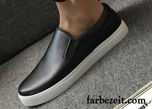 Braune Halbschuhe Herren Casual Sommer Herbst Faul Halbschuhe Segeltuch Slip-on Atmungsaktiv Billig