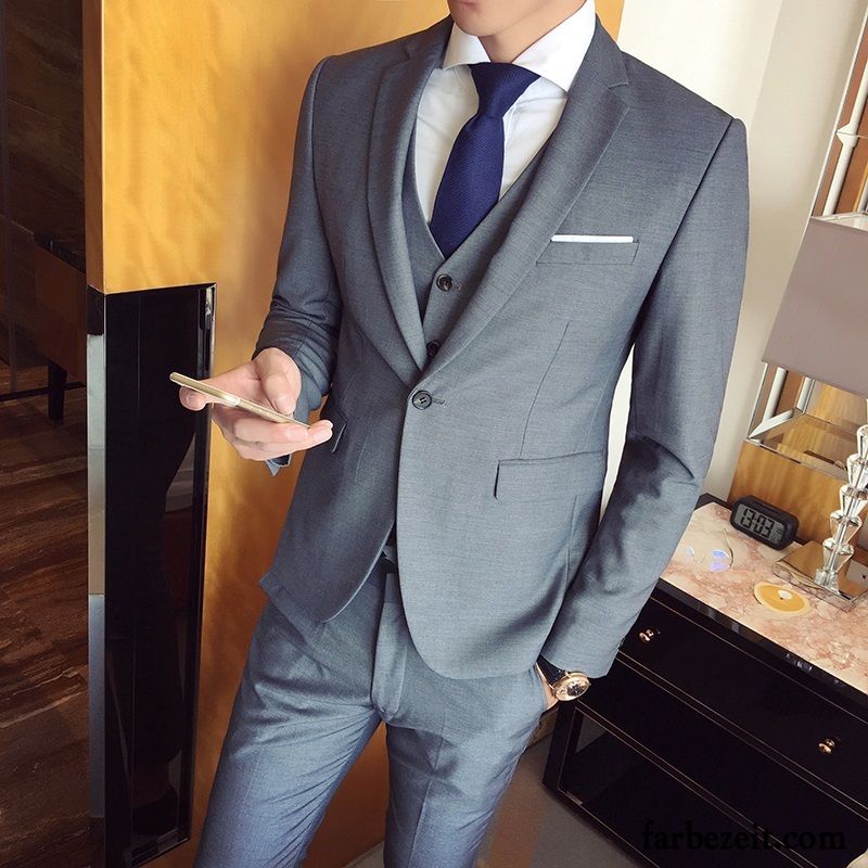 Coole Anzüge Für Männer Kleid Anzüg Beruflich Herren Kostüm Schlank Heiraten