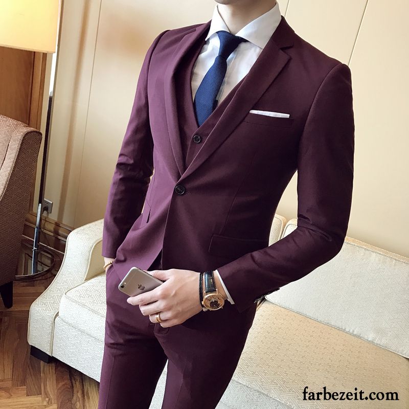 Coole Anzüge Für Männer Kleid Anzüg Beruflich Herren Kostüm Schlank Heiraten