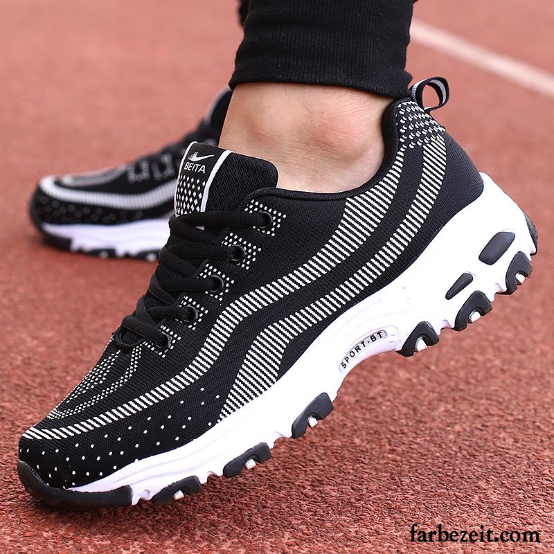 Freizeit Turnschuhe Herren Fliegenschnur Laufschuhe Stricken Casual Herbst Sportschuhe Skaterschuhe Erhöht Trend Kaufen