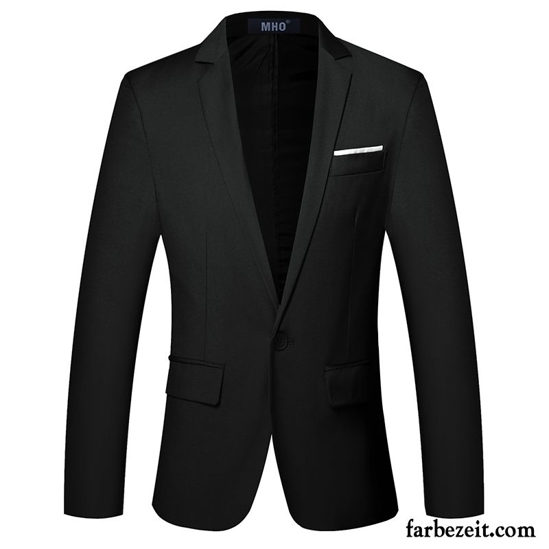 Herren Blazer Größen Jugend Winter Schlank Blazer Trend Anzüg Freizeit Mantel Überzieher Mode Schüler Herbst Günstig