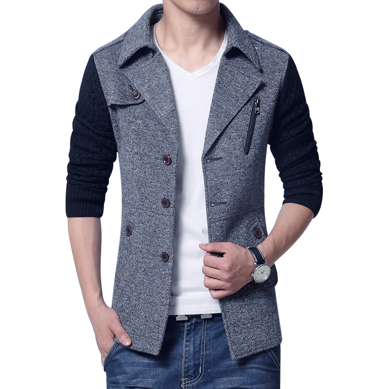 Herren Jacken Frühjahr 2016 Trend Überzieher Jugend Herbst Kleider Neu Feder Jacke Rabatt