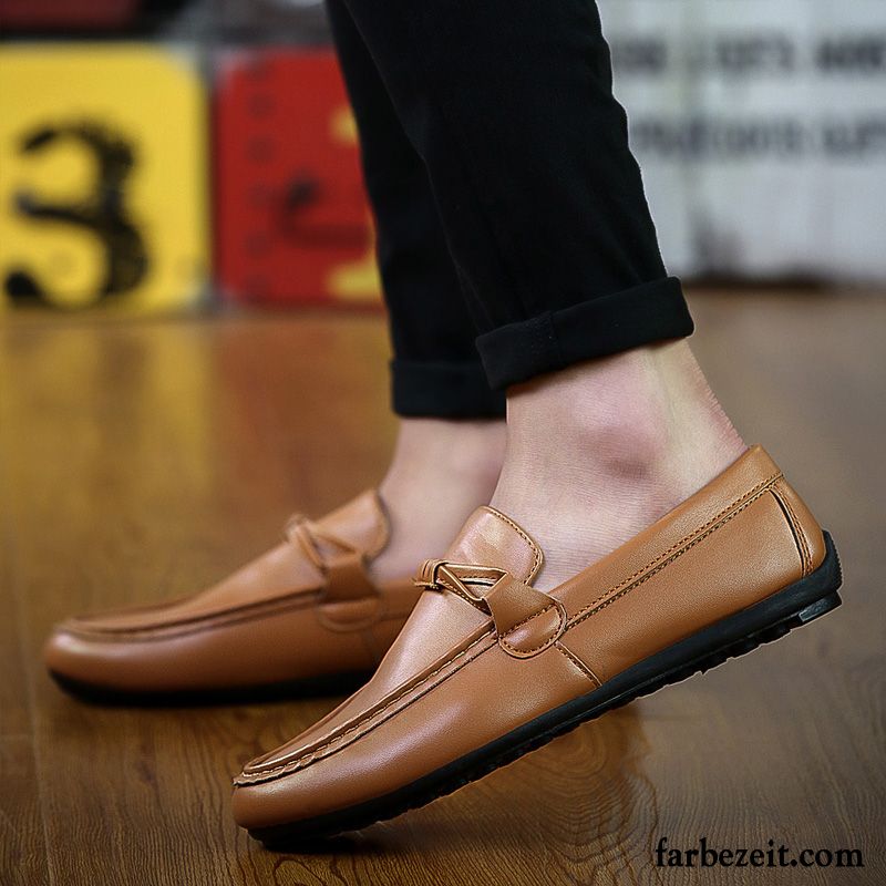 Herren Schnürschuhe Atmungsaktiv Trend Schuhe Casual Lederschue Herbst Neue Halbschuhe Kaufen