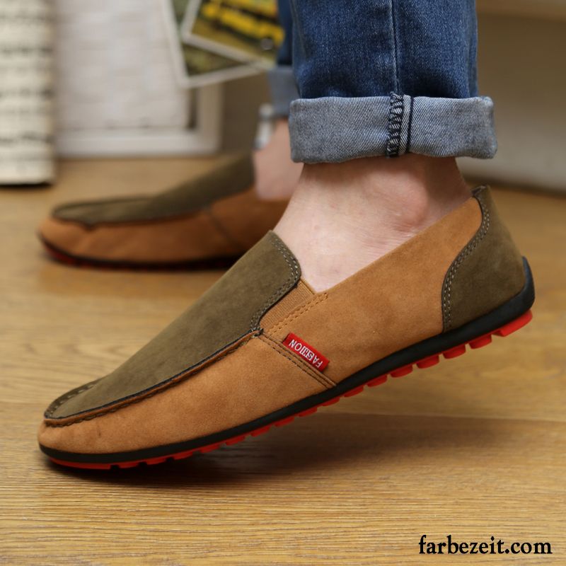 Herren Schnürschuhe Atmungsaktiv Trend Schuhe Casual Lederschue Herbst Neue Halbschuhe Kaufen