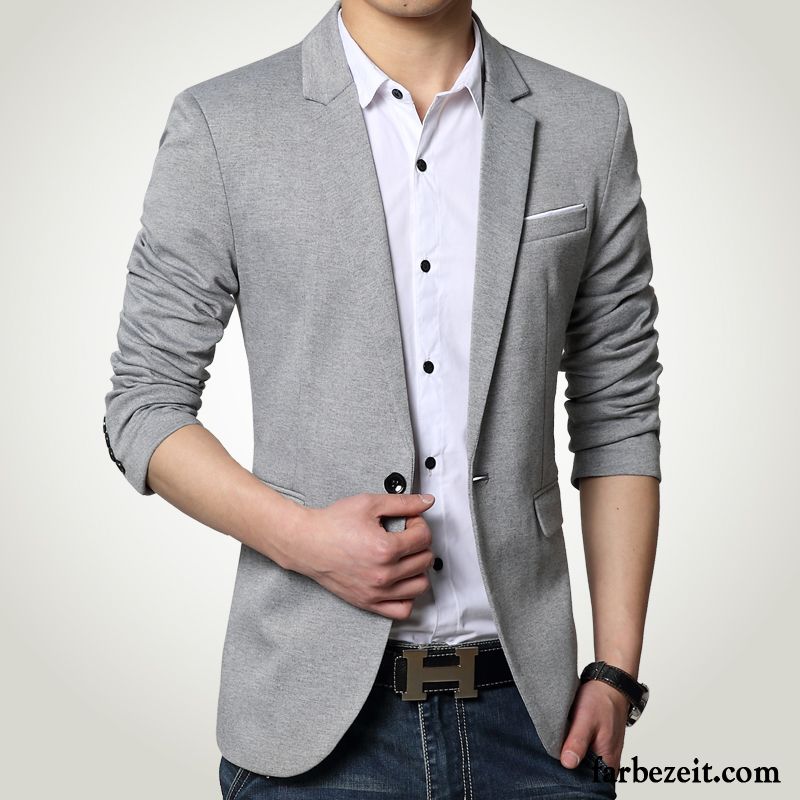 Hochzeitsblazer Herren Modern Blazer Anzüg Neu Trend Fett Große Größe Anzugjacke Stricken Herbst