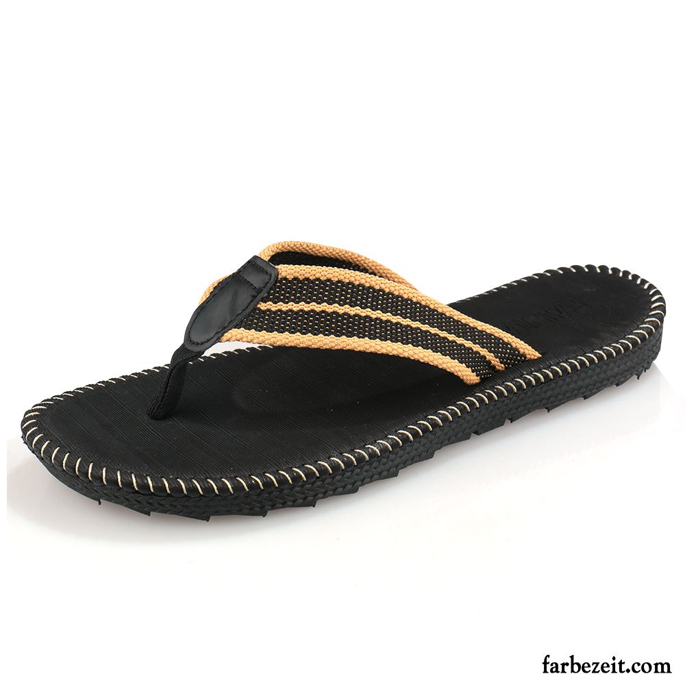 Kuschel Hausschuhe Herren Trend Persönlichkeit Rutschsicher Strand Schuhe England Hausschuhe Sommer Sandalen Einfach Billig