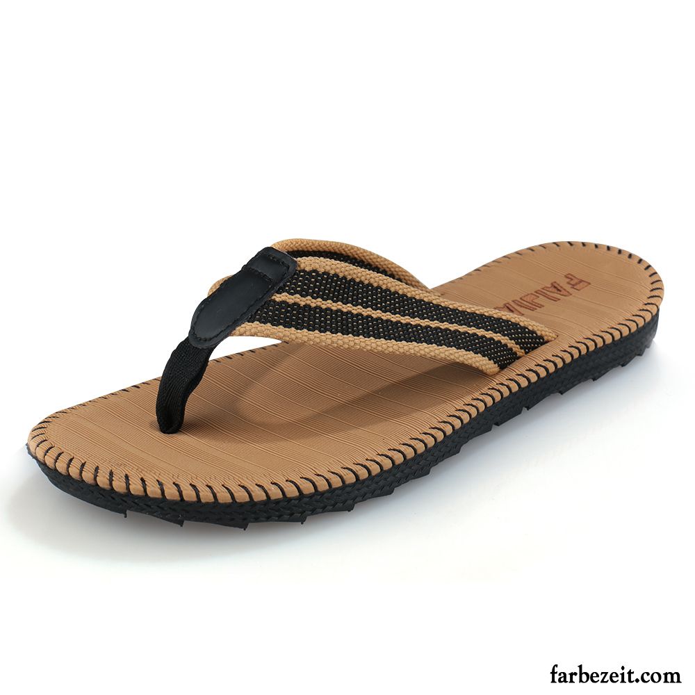 Kuschel Hausschuhe Herren Trend Persönlichkeit Rutschsicher Strand Schuhe England Hausschuhe Sommer Sandalen Einfach Billig