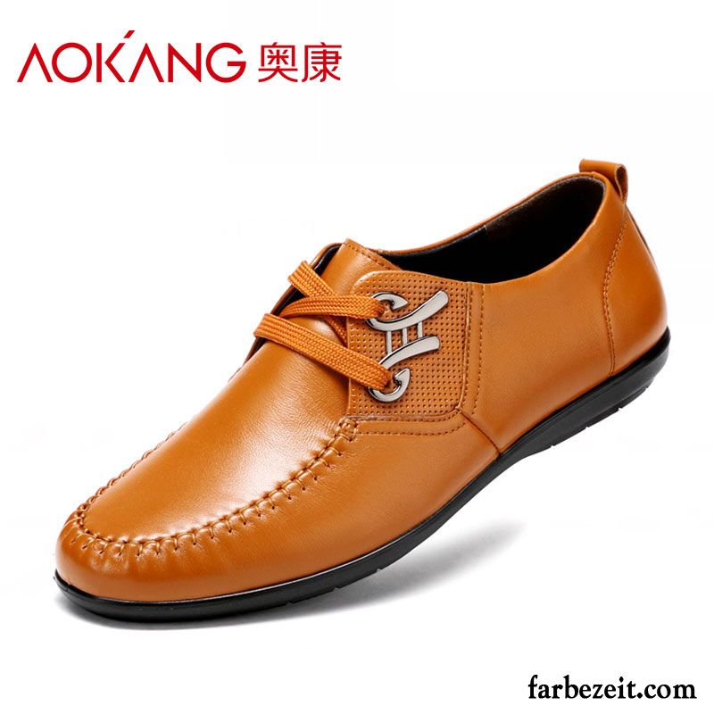 Leder Casual Herren Schuhe Plus Samt Geschäft Echtleder Täglich Lederschue Schnürung Schuhe England Baumwolle Schuhe Casual Kaufen