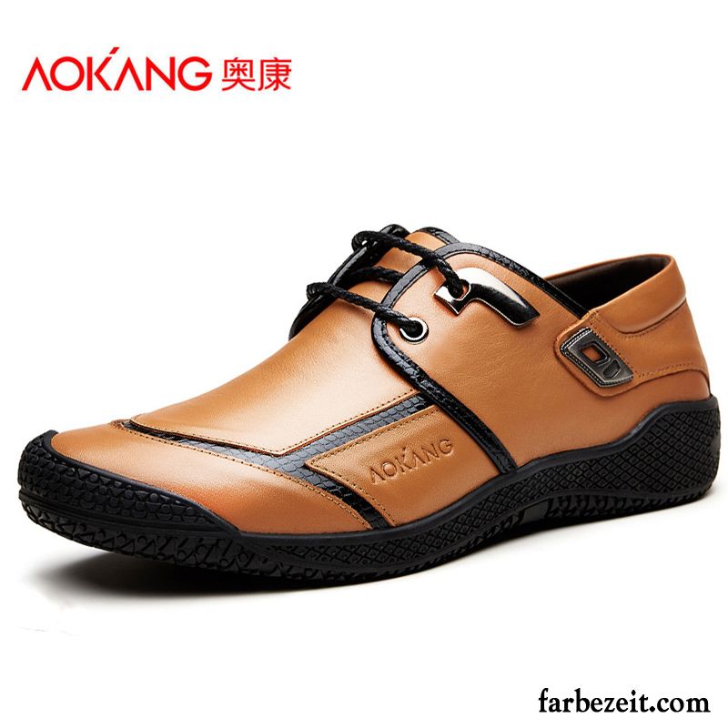 Leder Schuhe Wildleder Schuhe Echtleder England Casual Fahrschuhe Herren Lederschue Niedrig Trend Feder Kaufen