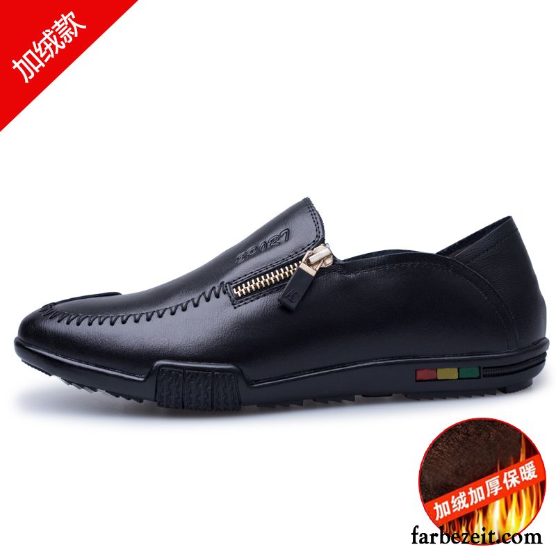 Luxus Schuhe Herren Echtleder England Weiche Sohle Feder Lederschue Neue Schuhe Geschäft Trend Casual Verkaufen