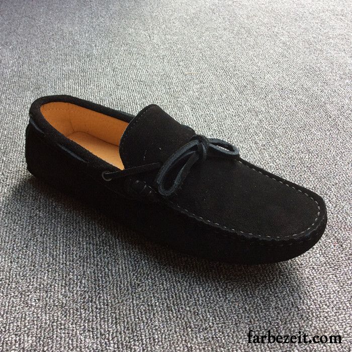 Pumps Schuhe Herren Casual Feder Echtleder Fahrschuhe Neue Faul England Sommer Schnürung Trend Gefrostet Kaufen