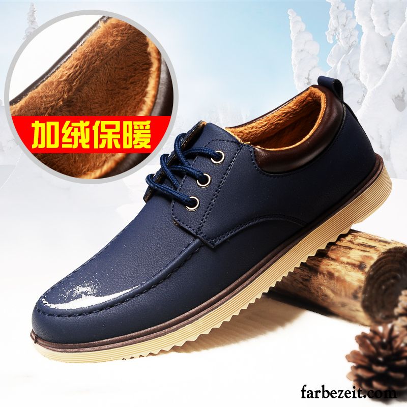 Schuhe Herren Schwarz Allgleiches Jugend Lederschue Casual Schuhe England Neue Feder Sale