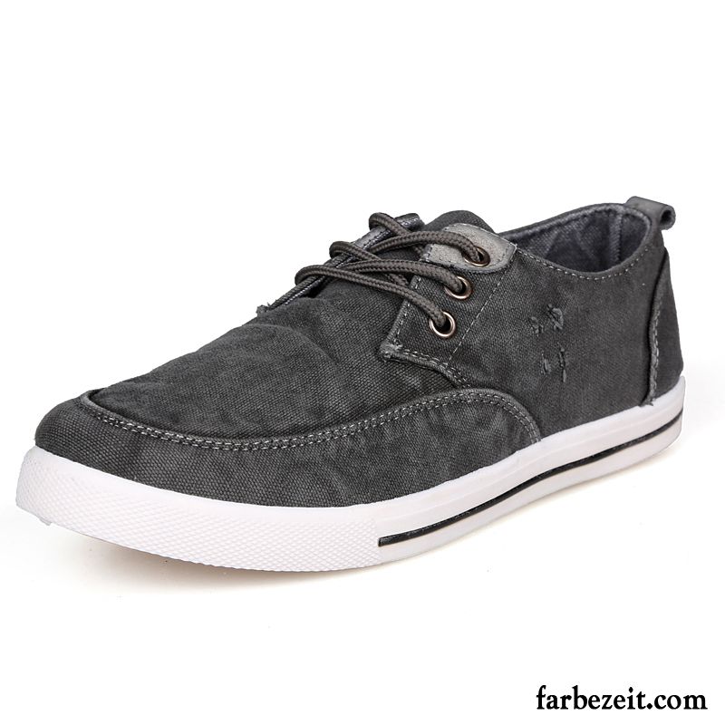 Schuhe Herren Sommer Halbschuhe Trend Espadrille Skaterschuhe Niedrig Tuch Schuhe Feder Casual Faul Atmungsaktiv Kaufen