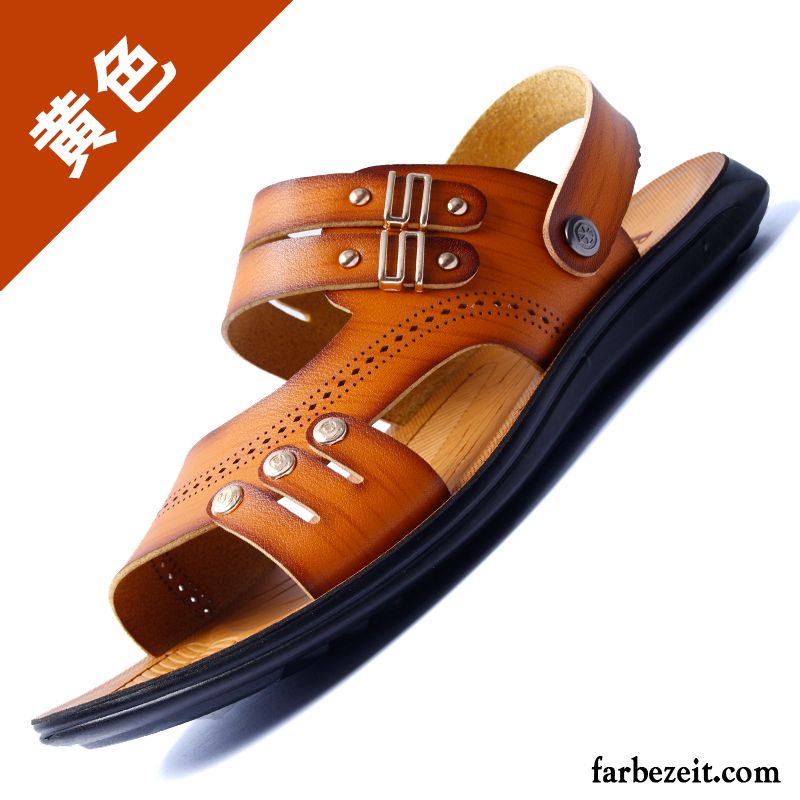 Schuhe Herren Täglich Casual Schuhe Neue Sommer Strand Sandalen Rutschsicher Weiche Sohle