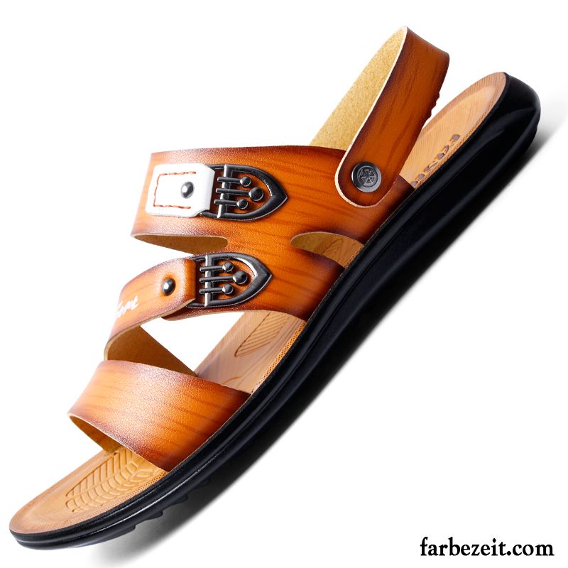 Schuhe Herren Täglich Casual Schuhe Neue Sommer Strand Sandalen Rutschsicher Weiche Sohle