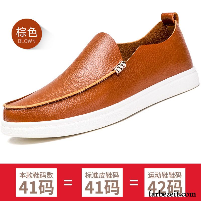 Schuhe Online Bestellen Skaterschuhe Neue England Atmungsaktiv Herren Faul Feder Jugend Casual Trend Halbschuhe Rabatt