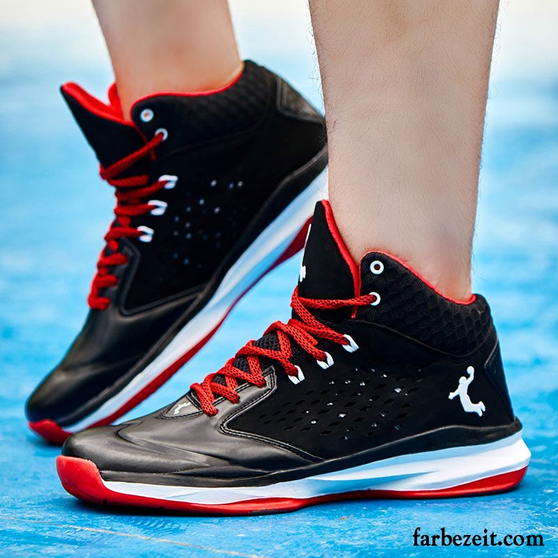 Sport Und Freizeitschuhe Herren Schüler Tragen Feder Sommer Casual Basketballschuhe Hohe Neue Rutschsicher Cushioning Atmungsaktiv