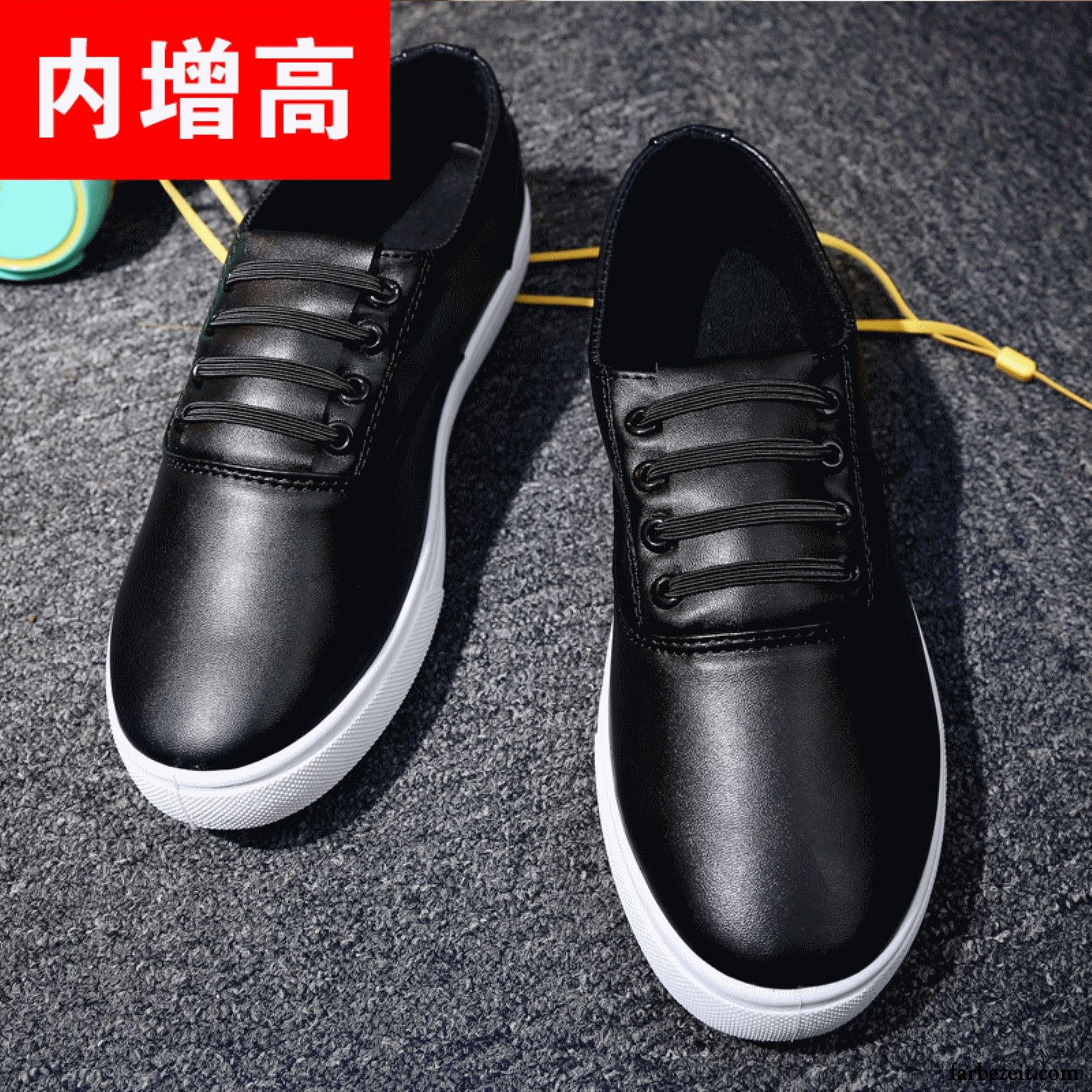 Winter Sneaker Herren Halbschuhe Faul Lederschue Atmungsaktiv Skaterschuhe Trend Niedrig Casual Günstig